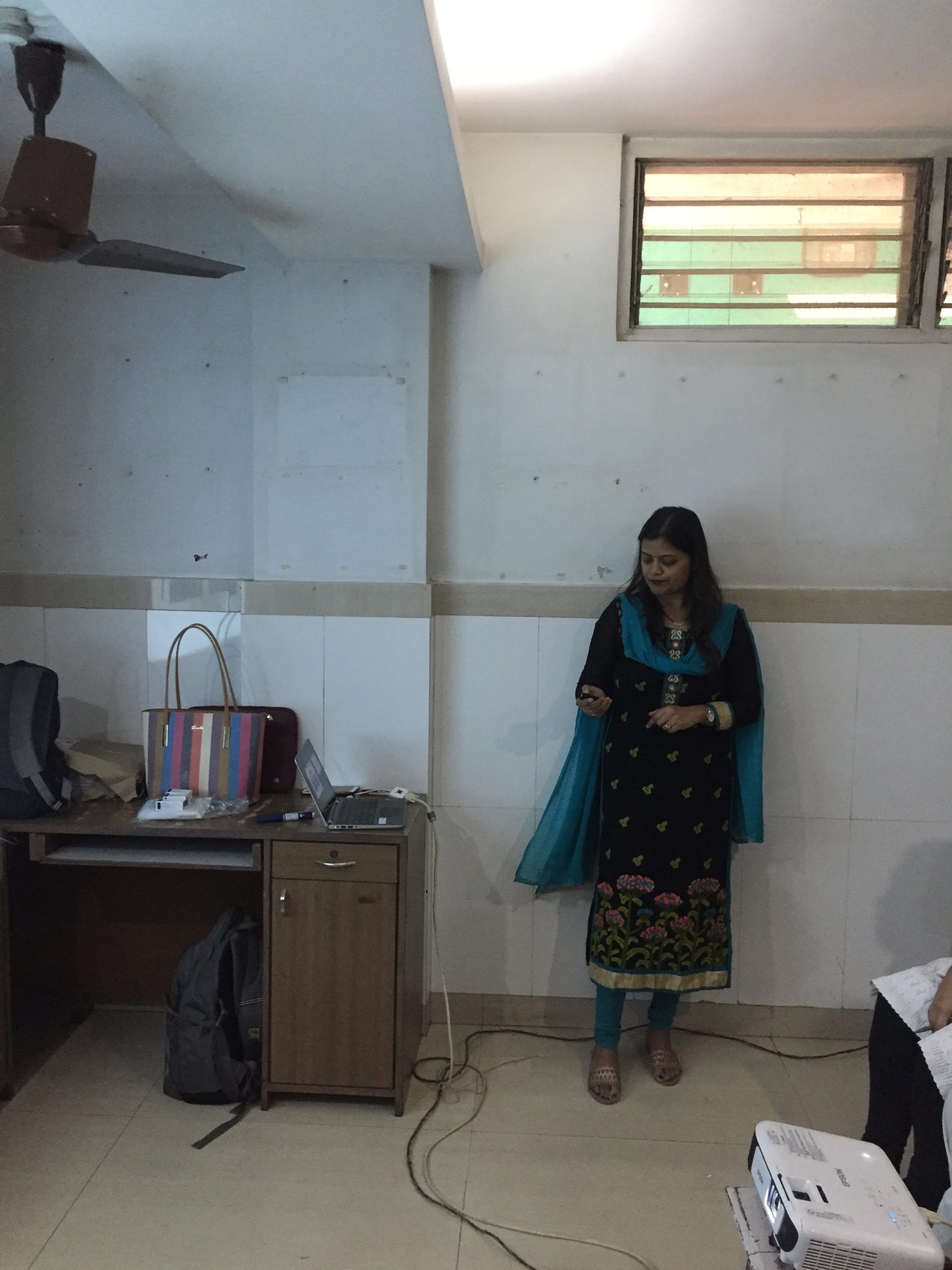 Lecture for nursing staff by Dr Rupali Bhoye.